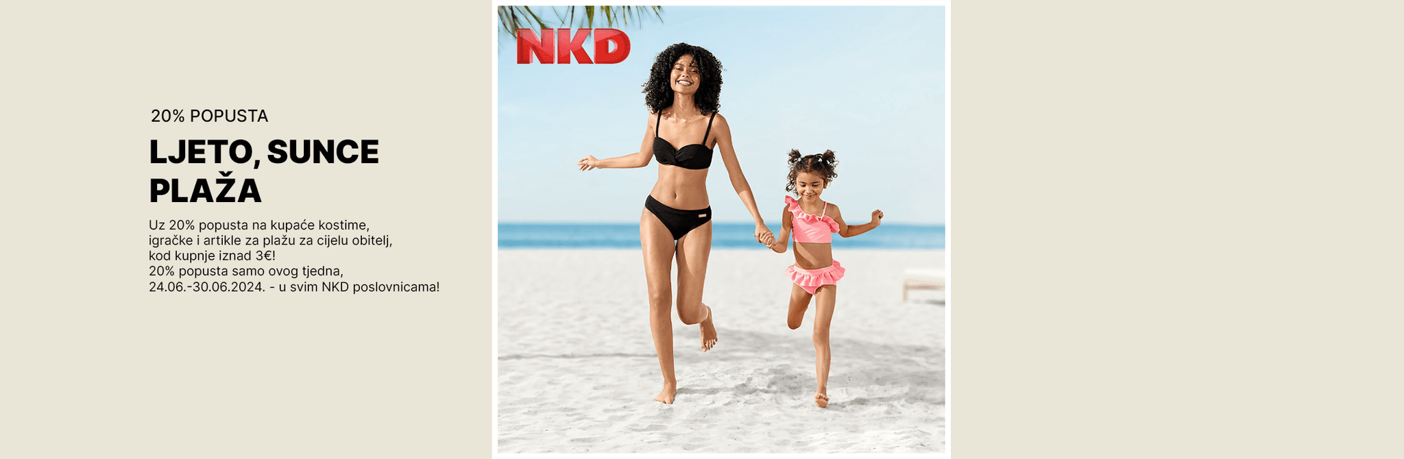 Ljeto, sunce, plaža u NKD-u!