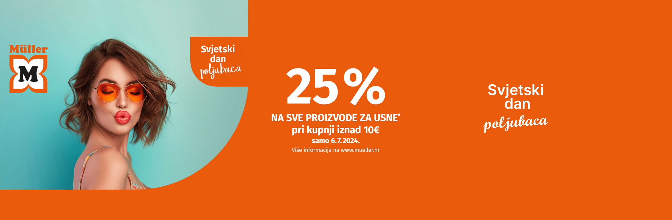 Müller: 25% na sve proizvode za usne