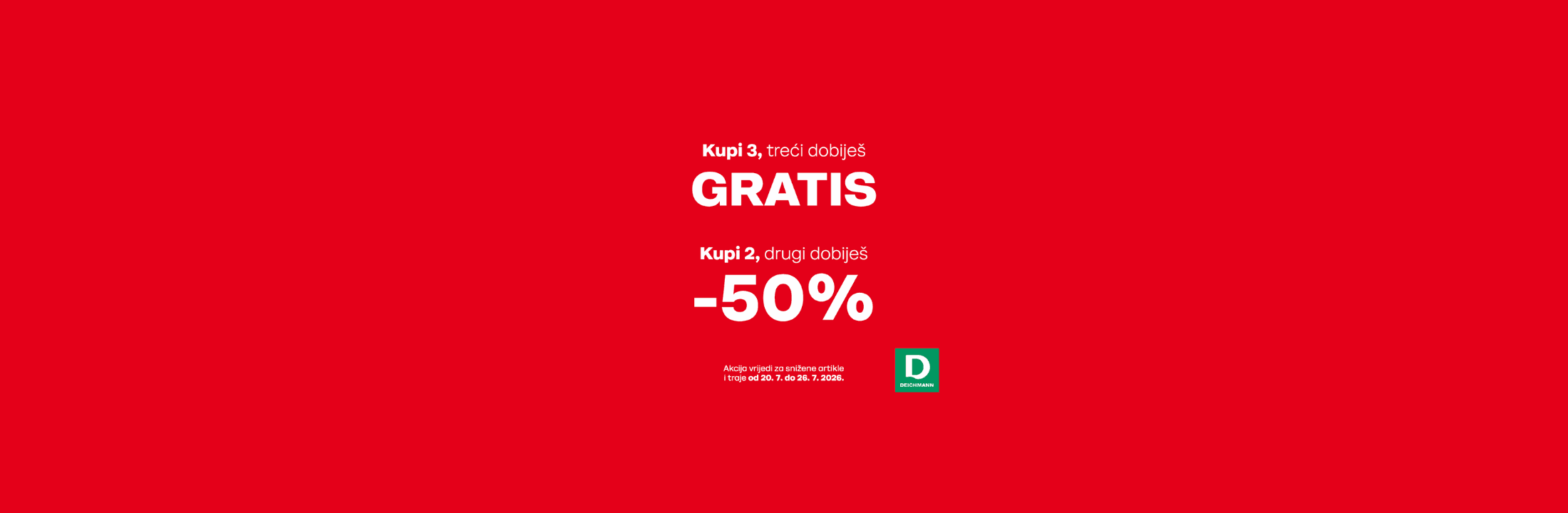 Deichmann akcija!